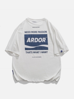 T Shirts Aelfric Eden Ardor Print Tee Noir | ARW-65028100
